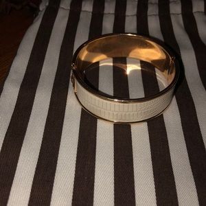 White and Gold Aldo bracelet